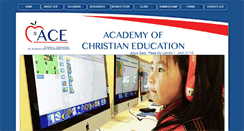 Desktop Screenshot of ace-academy.com